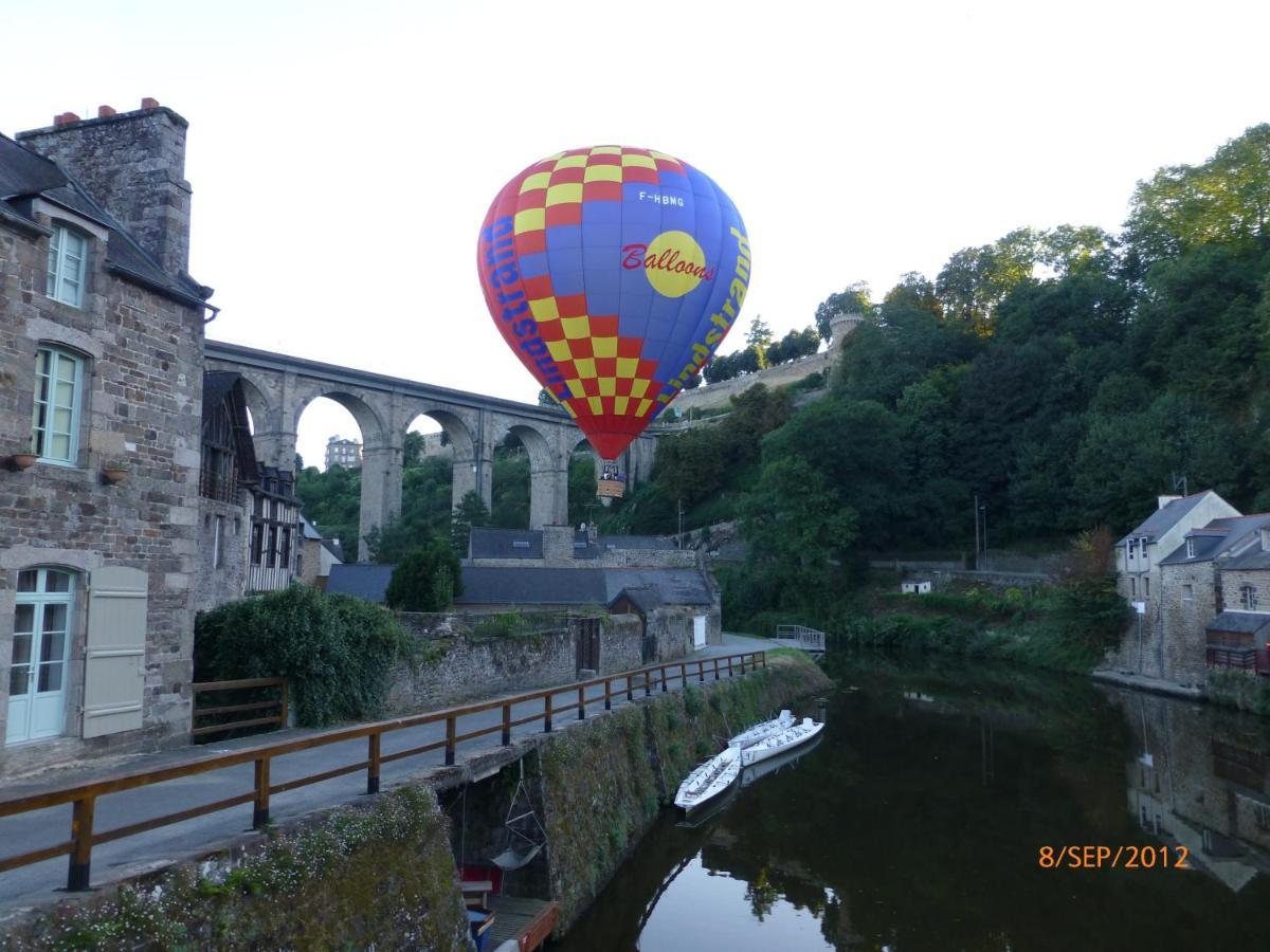 Le Logis De La Cour De Bretagne Au Port De Dinan Lanvallay 外观 照片